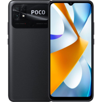Смартфон Poco C40 4/64Gb Black (Global Version)