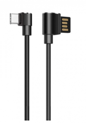 USB кабель  Hoco U37 Long Roam Charging USB Type-C Cable 1.2M Black 