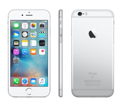 Apple iPhone 6S 16GB Silver Б/У Экран  4,7" /IPS (1334х750)/Apple A9 (64-bit)/ камера: 12 (f/2.2) МП+ фронтальная 5 Мп /Bluetooth 4.1 (A2DP, LE)/Li-Ion 1715 мАч (несъемная) Wi-Fi 802.11 a/b/g/n/ac /ОЗУ 2 ГБ / ПЗУ 16 ГБ/ NFC / 3G / LTE / GPS / GLONASS / разъем 3.5 мм / iOS 9 / 138.3 x 67.1 x 7.1 мм, 143г