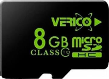 Verico microSDHC 8GB class 10 Объем памяти 8GB • Класс скорости 10