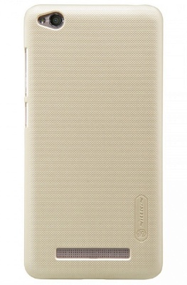 Чехол Nillkin Matte для Xiaomi Redmi 4a (+ пленка) (Золотой) Совместимость: Meizu U10 • тип: Накладка • материал: TPU