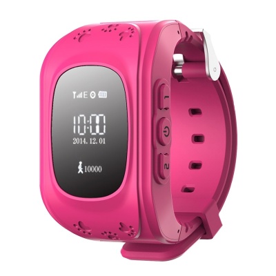 Smart Baby Q50 GPS Smart Tracking Watch Детские умные часы • совместимость • iOS • Android • уведомления: вызовы • дисплей: LED • 0,96 • ремешок: силикон • цвет корпуса: черный • цвет ремешка: голубой • 04.2016 • Линейка: W5 GPS Smart Tracking Watch