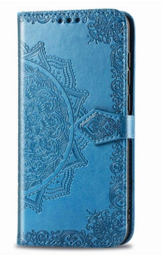 Чохол-книжка Getman Mandala для Samsung A10S  Blue чохол-книжка • сумісність: Samsung A10S • матеріал: шкірозамінник / силікон • захист корпусу: повний •