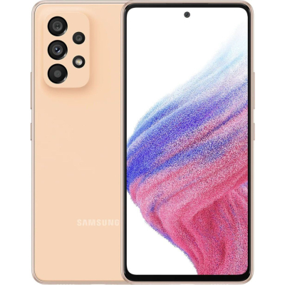 Смартфон Samsung Galaxy A53 5G 6/128Gb NFC Peach (Global Version) 